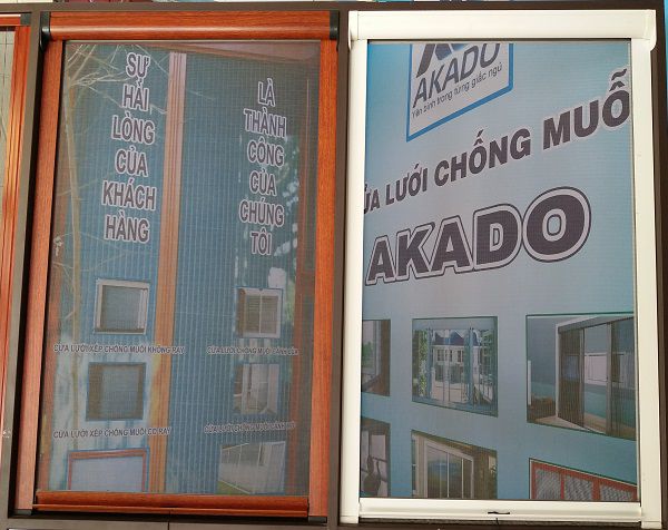 Cửa lưới chống muỗi tự cuốn tại Đà Nẵng