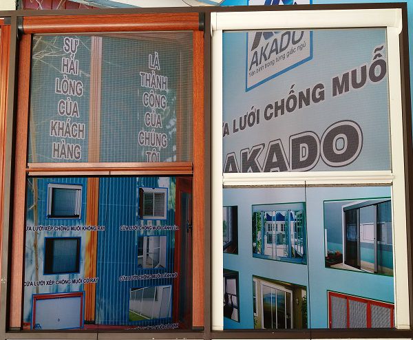 Cửa lưới chống muỗi tự cuốn tại Đà Nẵng